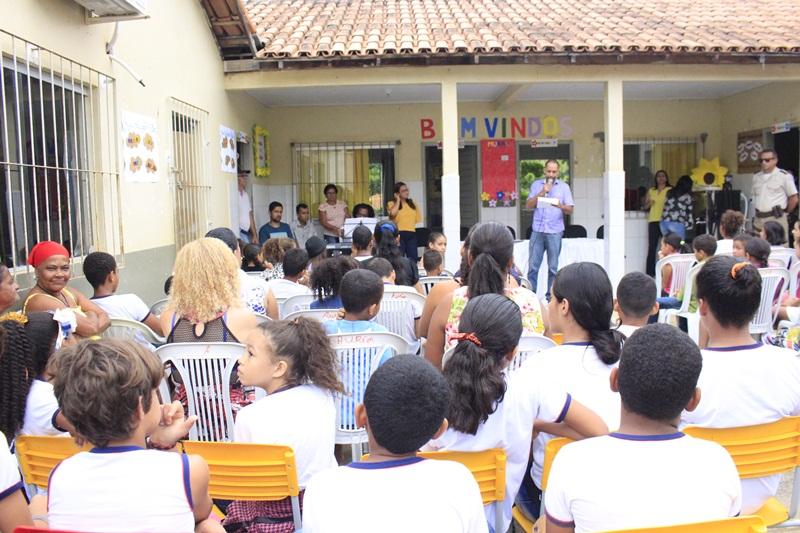 Medeiros Neto: Secretaria de Educação realiza aula inaugural do projeto CRIAF