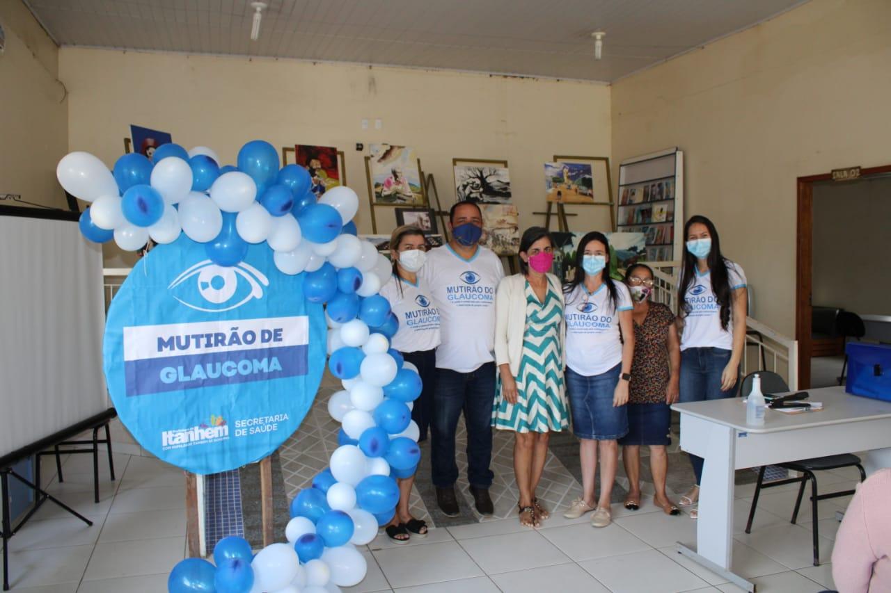 Saúde de Itanhém realiza Mutirão do Glaucoma para 250 pacientes. A medicação é gratuita