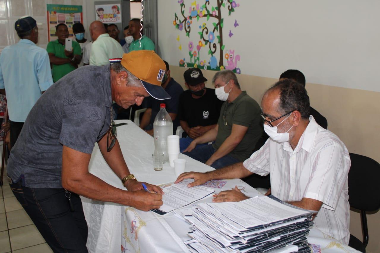 Prefeito Mildson participa de entrega de títulos no Assentamento São Geraldo