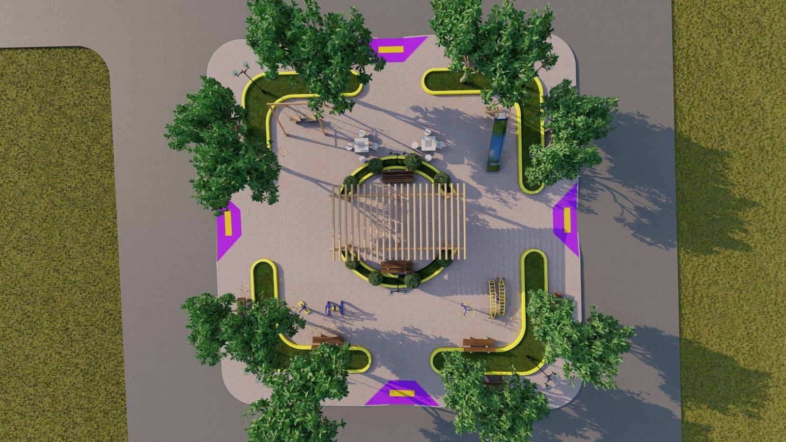 Prefeito Lili anuncia construção de nova praça e calçamento de ruas em São João da Boa Nova. Veja o projeto em 3D