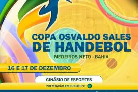 1ª Copa Osvaldo Sales de Handebol movimenta fim de semana em Medeiros Neto