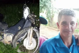 "Homin Pedreiro" morre em acidente com carro e moto em estrada que liga a Vereda