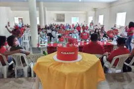 42 anos: filiados do PT realizaram plenária na Associação Dom Helder Câmara, em Medeiros Neto