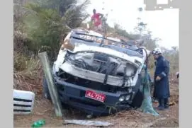 Acidente com caminhão da Vibra Som deixa um morto e dois feridos na 101