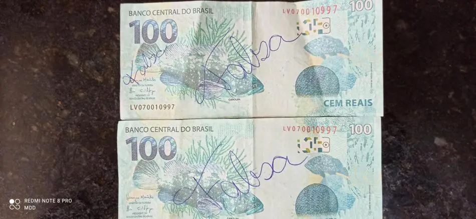 Alerta: comerciantes relatam aumento da circulação de notas falsas em Medeiros Neto