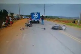 Um morto e outro ferido em acidente de moto na BA 290 próximo ao trevo de Teixeira de Freitas