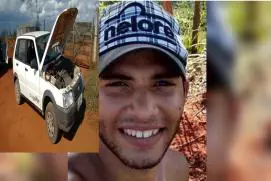 Carro de Felipe é encontrado próximo a Lajedão, jovem continua desaparecido