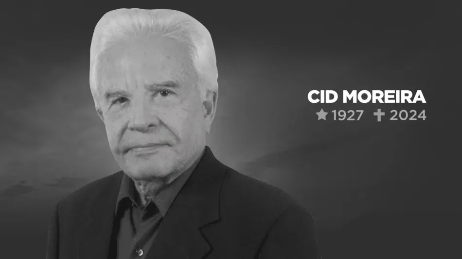 Cid Moreira, primeiro âncora do 'Jornal Nacional', morre aos 97 anos