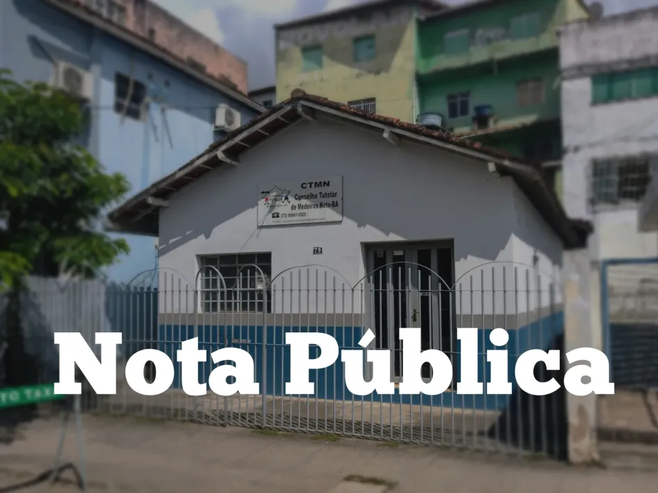 Conselho Tutelar de Medeiros Neto emite nota de esclarecimento acerca de enquete