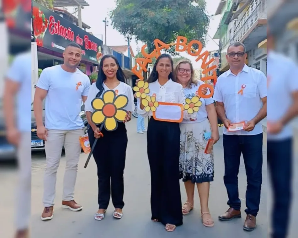 Conselho Tutelar de Medeiros Neto participa da caminhada 'Faça Bonito'