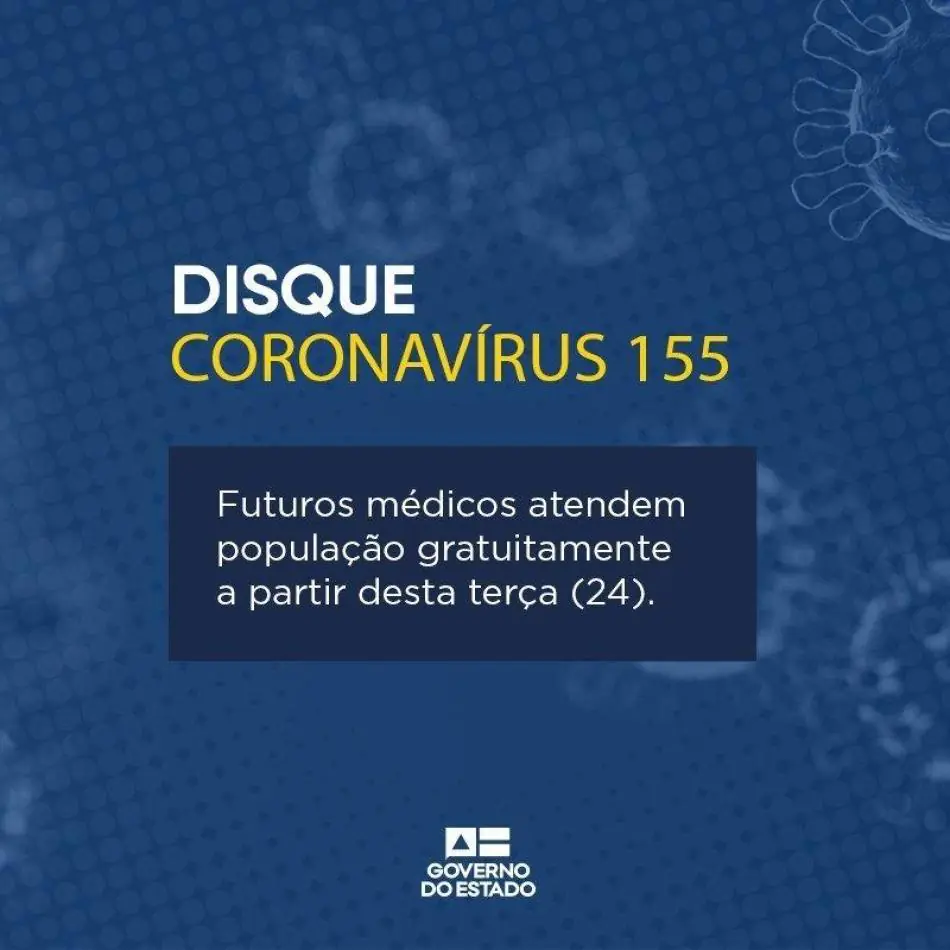 Disque Coronavírus será lançado nesta terça (24) pelo Governo do Estado da Bahia