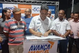 Dr. Adauto lidera novo capítulo do "Avança Caravelas" em Juerana com R$ 50 milhões em obras