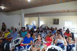Secretaria de Assistência Social realiza a Pré-conferência territorial do direito da pessoa idosa.