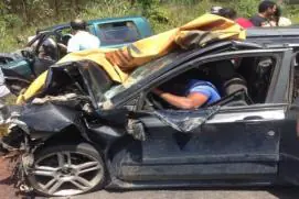 Grave acidente entre Alcobaça e Caxangá deixa motorista morto e 7 feridos