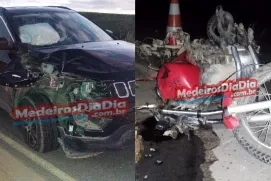 Grave acidente na BA-290 deixa motociclista morto próximo ao trevo de Medeiros Neto