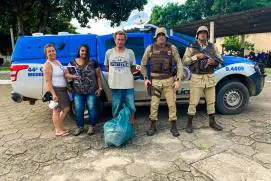 Mexicano é encontrado por militares em estado de vulnerabilidade, na cidade de Medeiros Neto