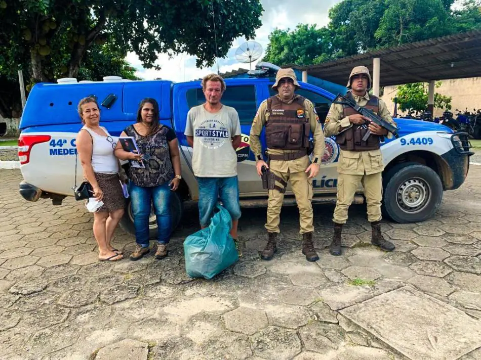 Mexicano é encontrado por militares em estado de vulnerabilidade, na cidade de Medeiros Neto