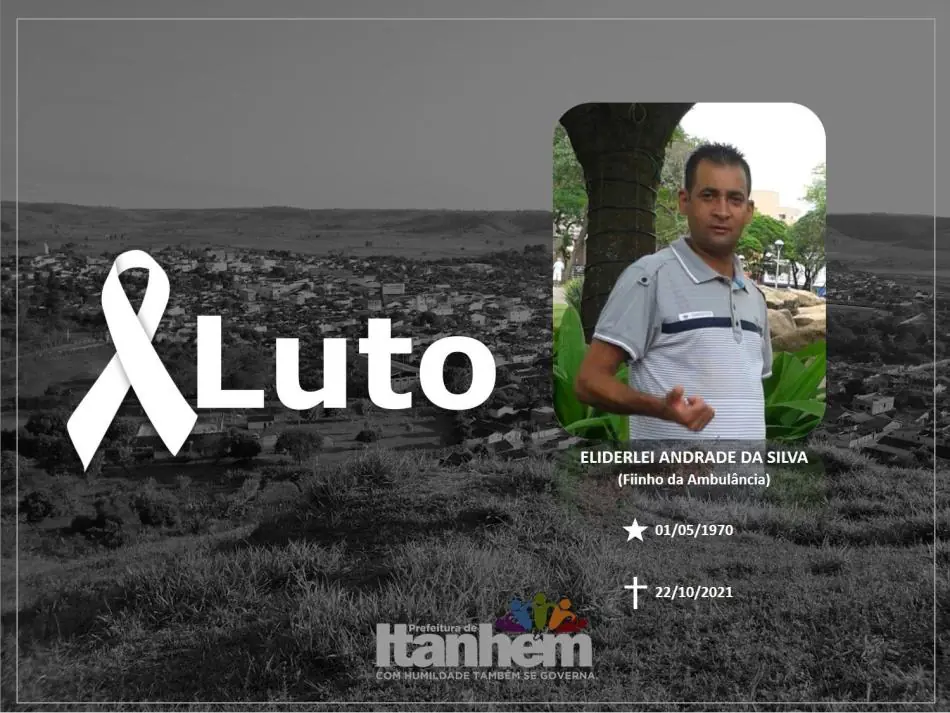 Mildson e equipe da Saúde lamentam morte de ex-motorista da ambulância, Eliderlei Andrades, o “Fiinho” de Santa Rita do Planalto 