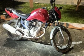 Motocicleta adulterada é apreendida no interior de Vereda; mãe e filho são conduzidos à delegacia