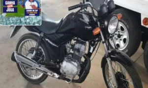 Piabinha tem motocicleta furtada na porta de casa, em Medeiros Neto