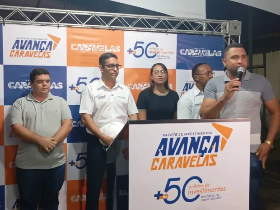 Prefeitura de Caravelas anuncia pacote de obras para transformar a “Portelinha”