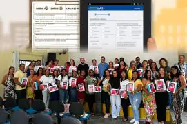 Prefeitura de Jucuruçu efetiva sistema Multitoky Agentes de Saúde (MAS). 30 tablets foram entregues