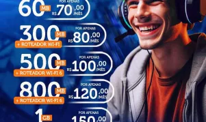 Saldanha Net oferece planos de internet fibra óptica com alta velocidade e preços acessíveis