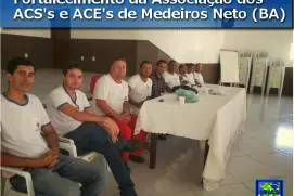 Agentes de Endemias são incorporados oficialmente no estatuto da Associação da categoria em Medeiros Neto.