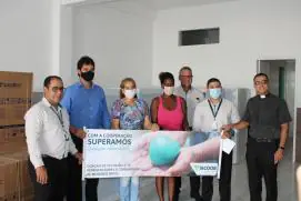 Sicoob doou fogões e geladeiras para famílias afetadas pelas chuvas em Medeiros Neto