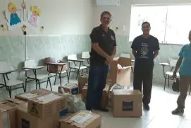 Solidariedade: Polícia Civil entrega donativos que serão destinados a vítimas da enchente em Medeiros Neto