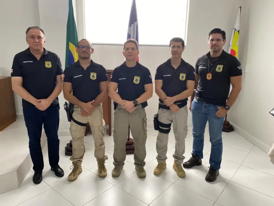 Teixeira: Delegado-Geral visita 8ª COORPIN e apresenta diretrizes estratégicas para o fortalecimento da instituição